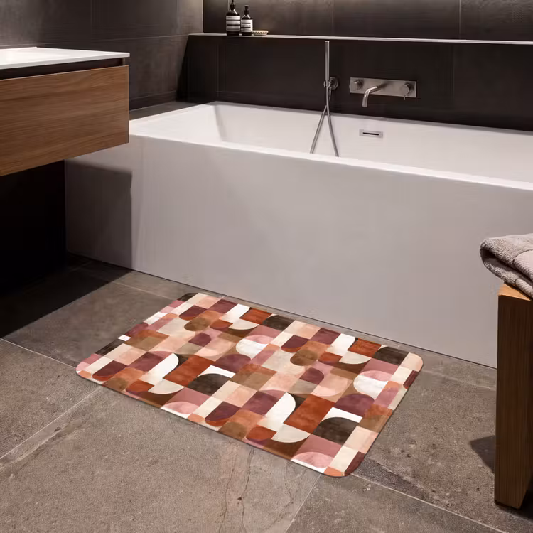 Badmat - Geometrie - Modern - Retro — 4