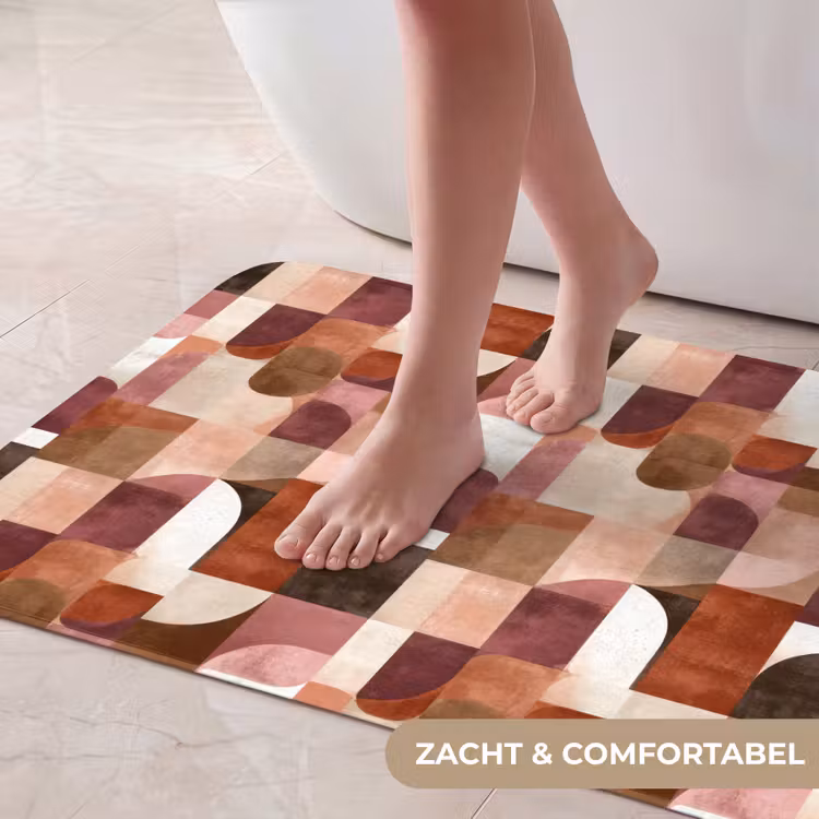 Badmat - Geometrie - Modern - Retro — 5