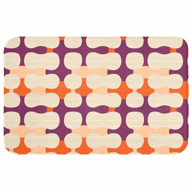 Badmat - Modern - Patroon - Kleurrijk — 1