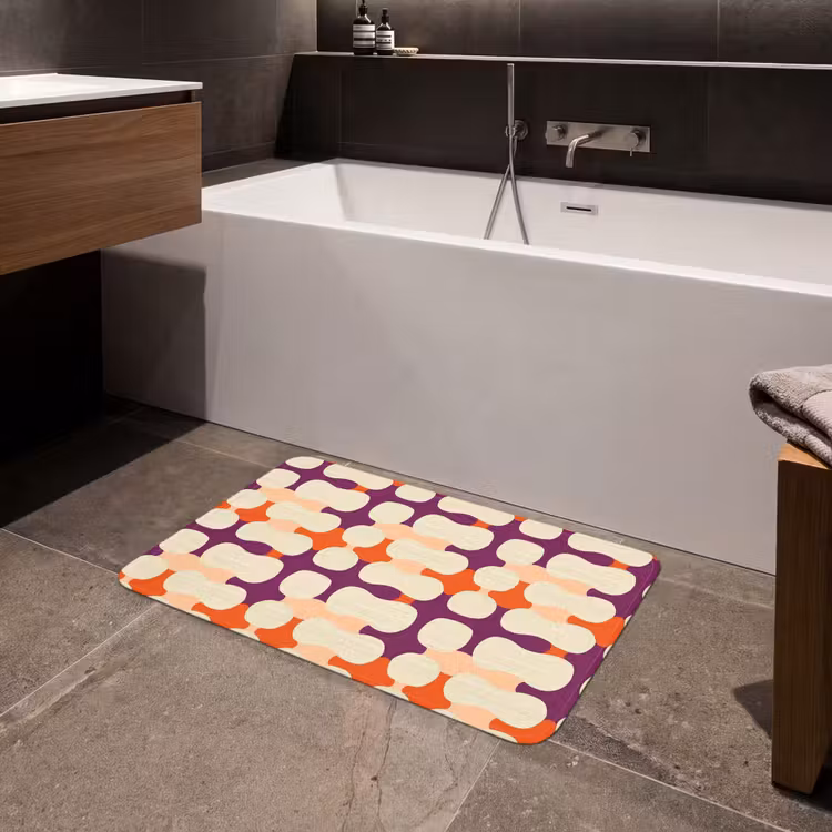 Badmat - Modern - Patroon - Kleurrijk — 4