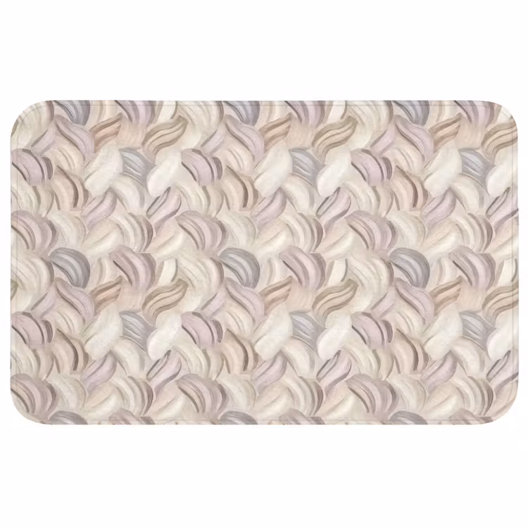 Badmat - Abstract - Golvend - Pastel — 1