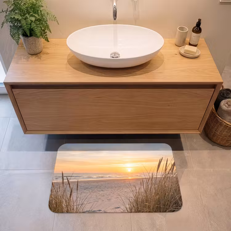 Badmat - Zonsondergang - Duinen - Zee — 2
