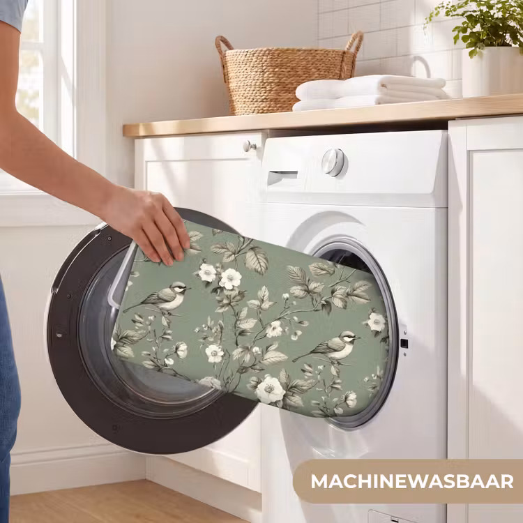 Badmat - Botanisch - Vogels - Groen — 7