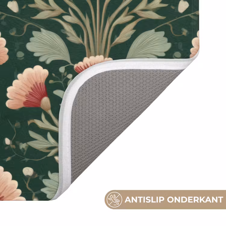 Badmat - Patroon - Botanisch - Kleurrijk — 3