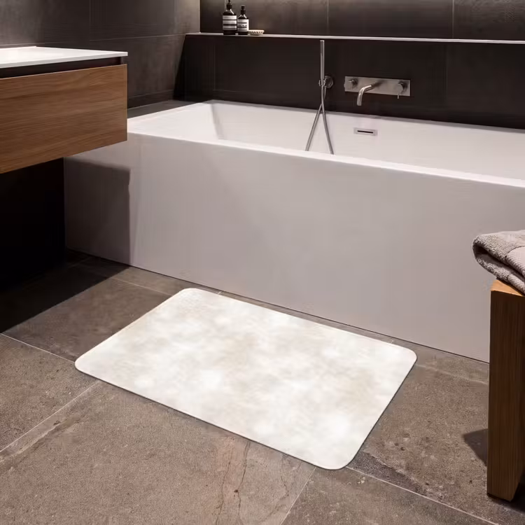 Badmat - Subtiel - Structuur - Beige — 4