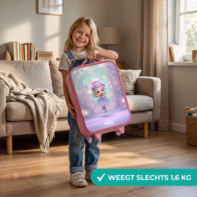 Kinderkoffer - Roze - Elf - Tover - Magisch — 2