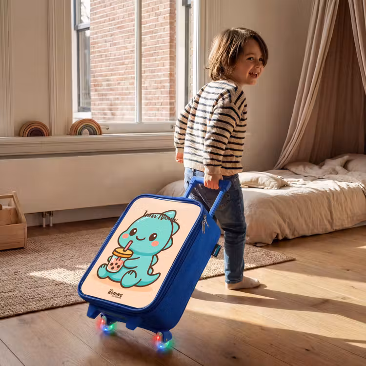Kinderkoffer - Blauw - Kawai - Dino - Bubbletea — 3