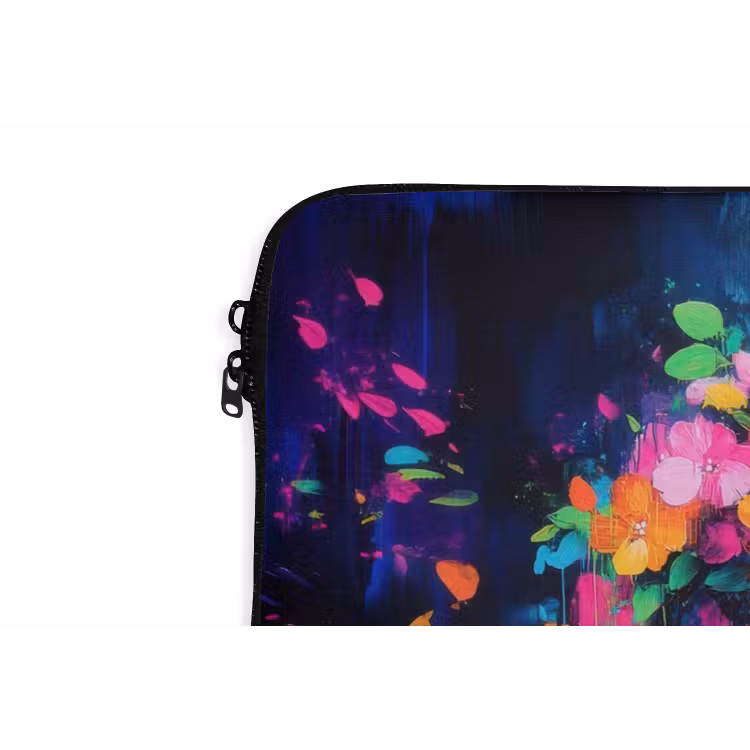Laptophoes - Boom - Bloemen - Magisch - Gekleurde — 5
