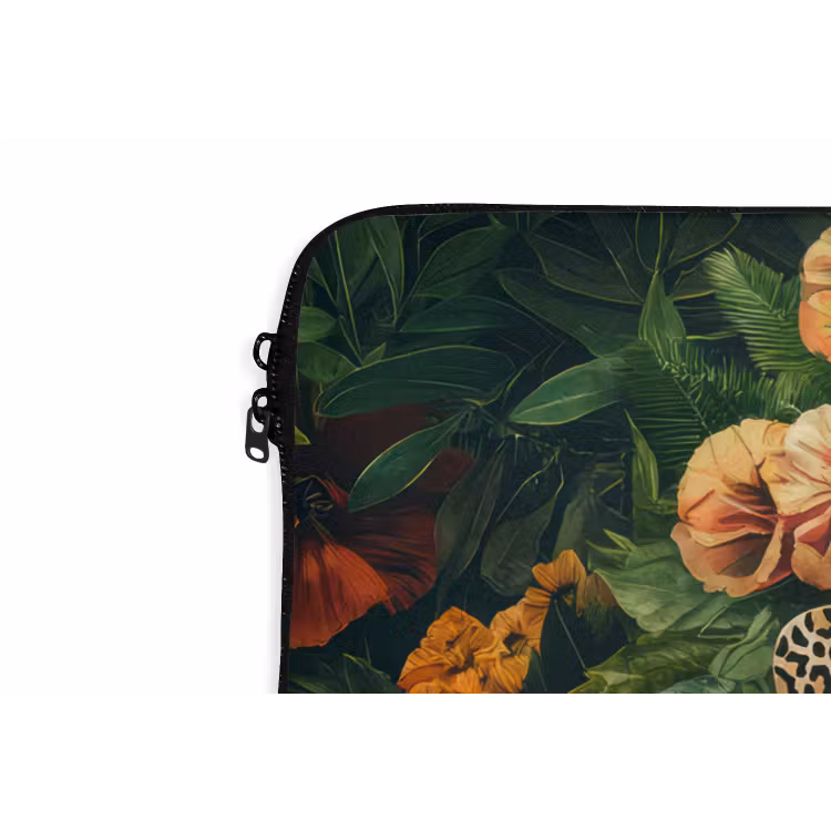 Laptophoes - Vrouw - Panterprint - Jungle - Natuur - Luxe — 5