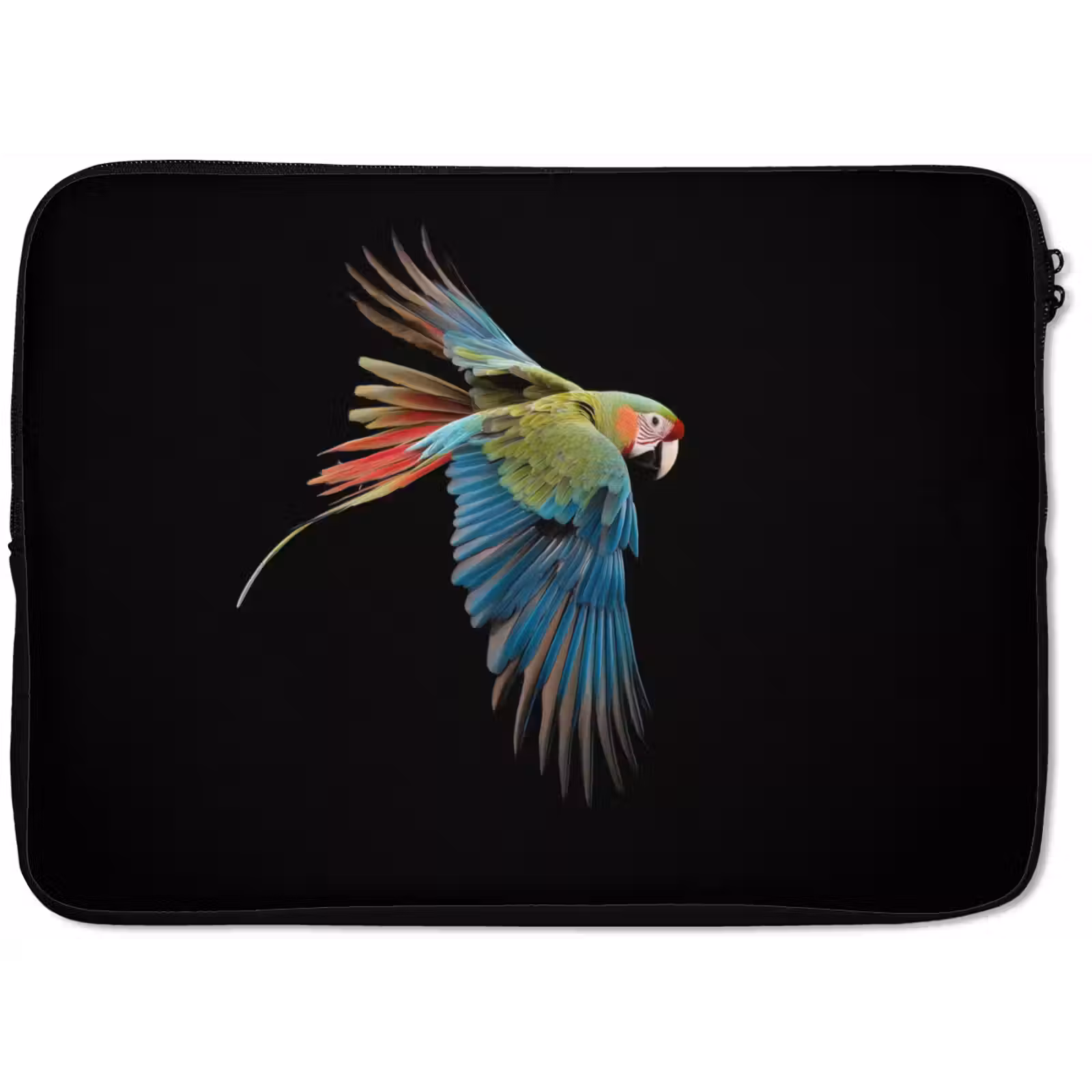 Laptophoes - Papegaai - Kleurrijk - Vleugels - Sierlijk — 1