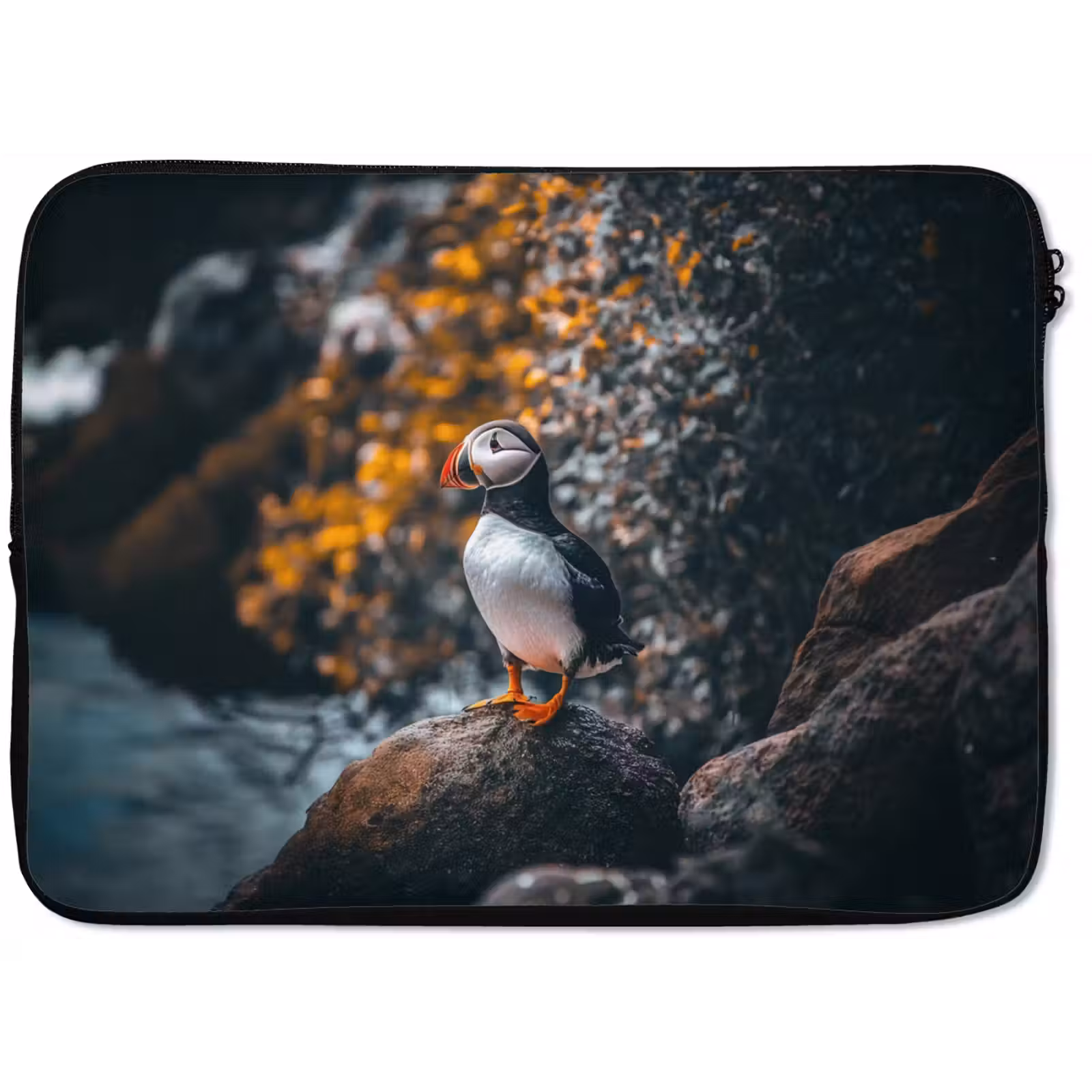 Laptophoes - Papegaai - Vogel - Rots - Wit — 1
