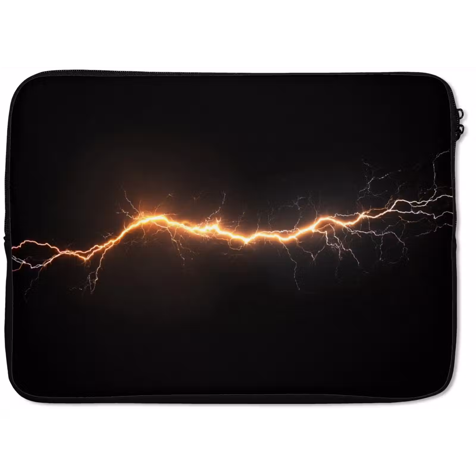 Laptophoes - Gaming - Oranje - Bliksemflits - Licht — 1