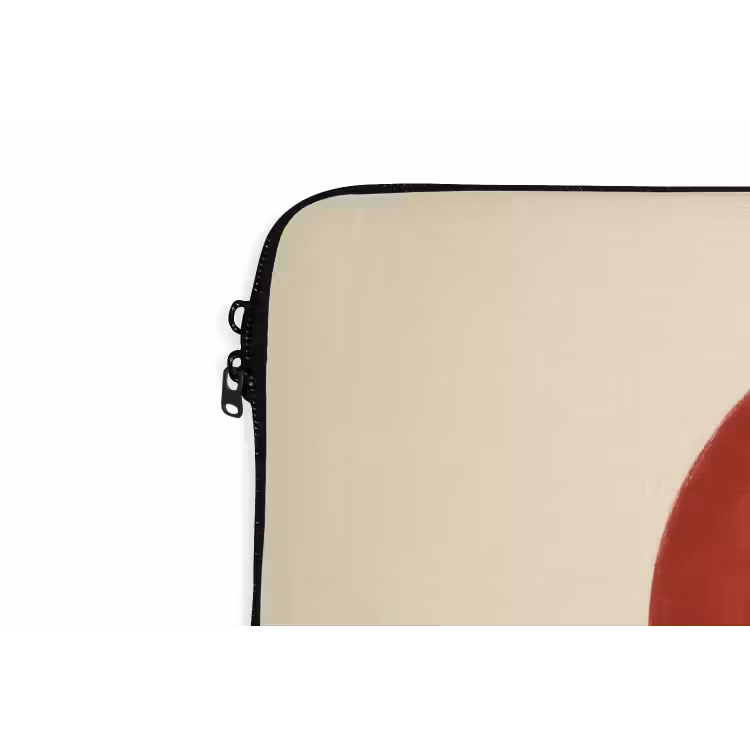 Laptophoes - Cirkel - Zeven - Lucky - Rood — 5