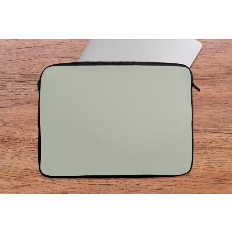 Laptophoes - Mintgroen - Effen kleur — 1