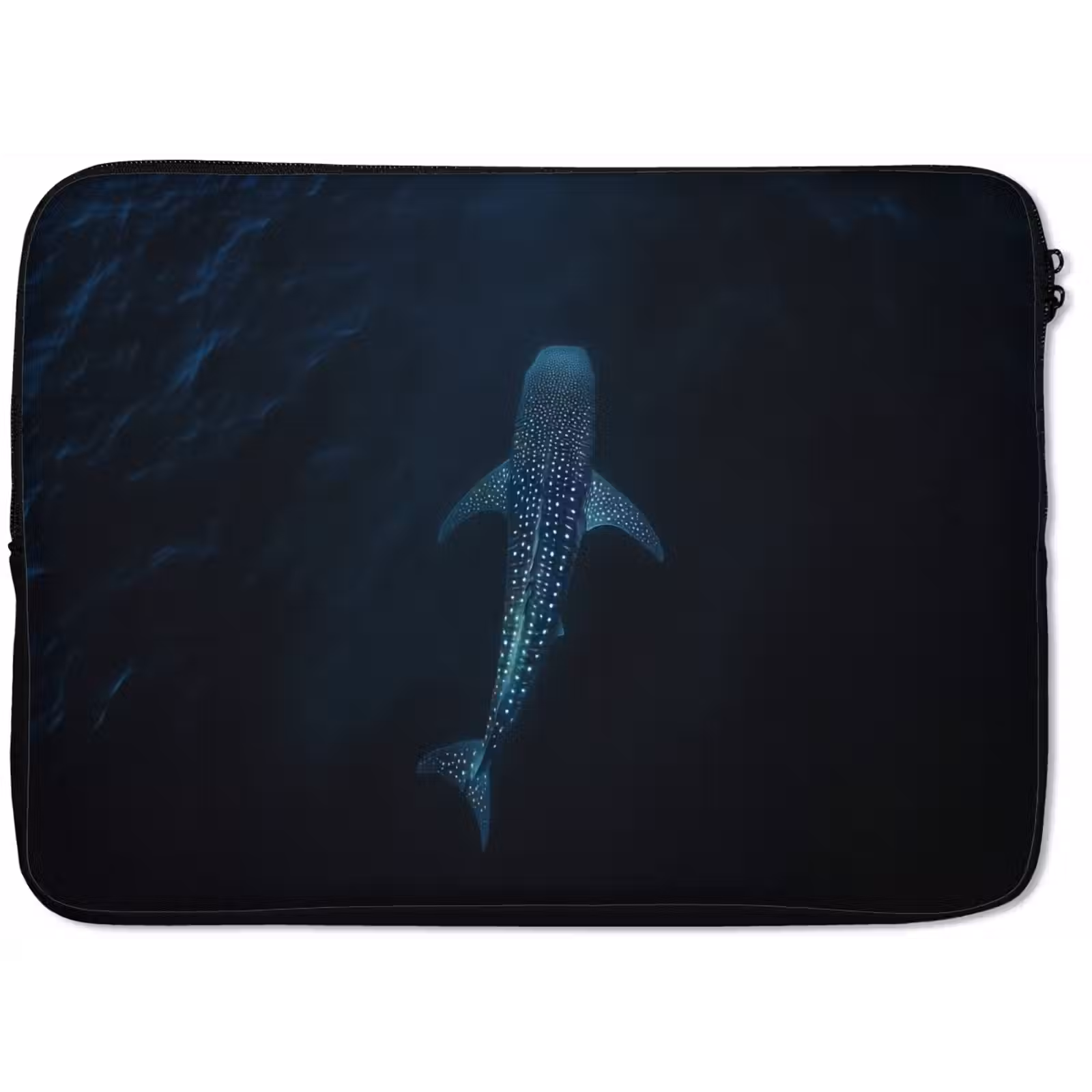Laptophoes - Oceaan - Walvishaai - Donkerblauw - Vlekken — 1