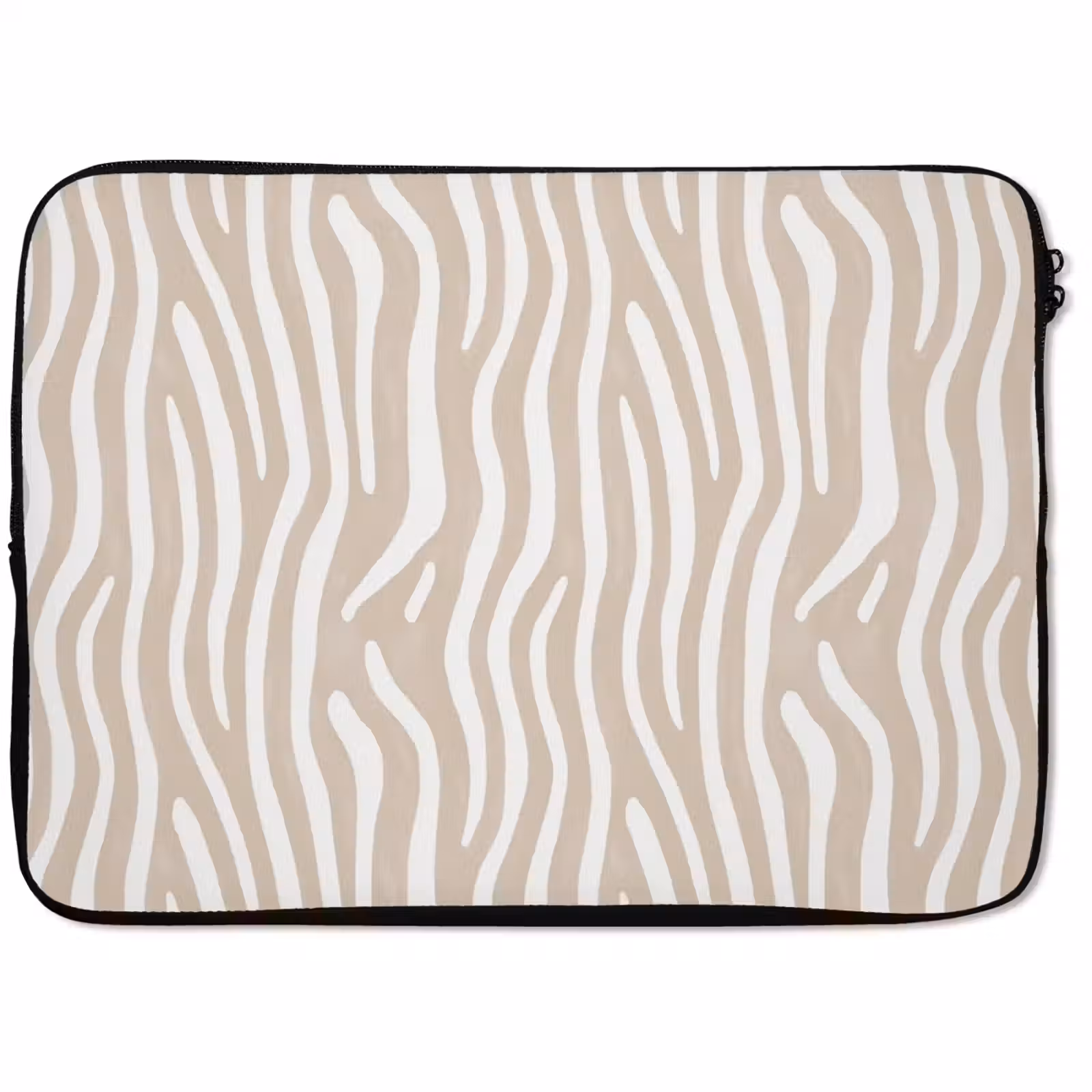 Laptophoes - Abstract - Zebra - Beige — 1