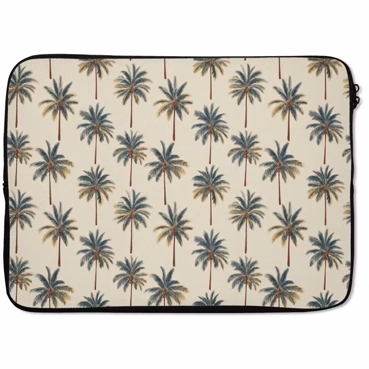 Laptophoes - Palmbomen - Tropisch - Groen