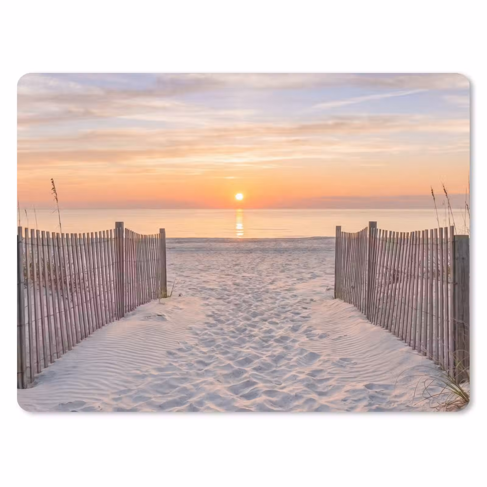 Muismat - Zonsondergang - Strand - Zand — 1