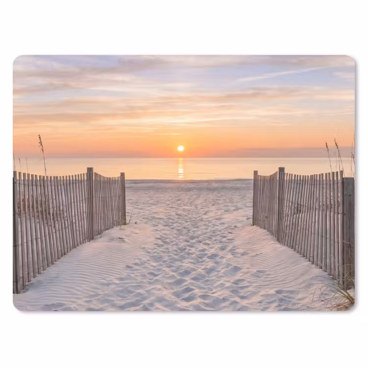 Muismat - Zonsondergang - Strand - Zand — 1
