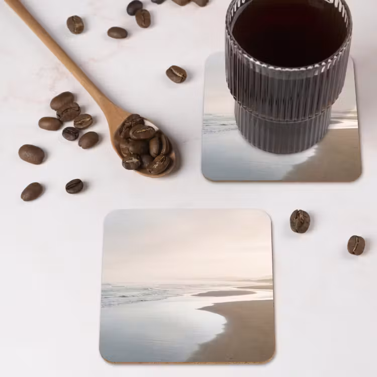 Onderzetter​ - Strand met Mist — 4