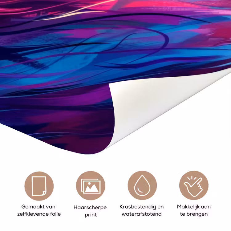 Deursticker met naam - Modern - Design - Leeuw — 3