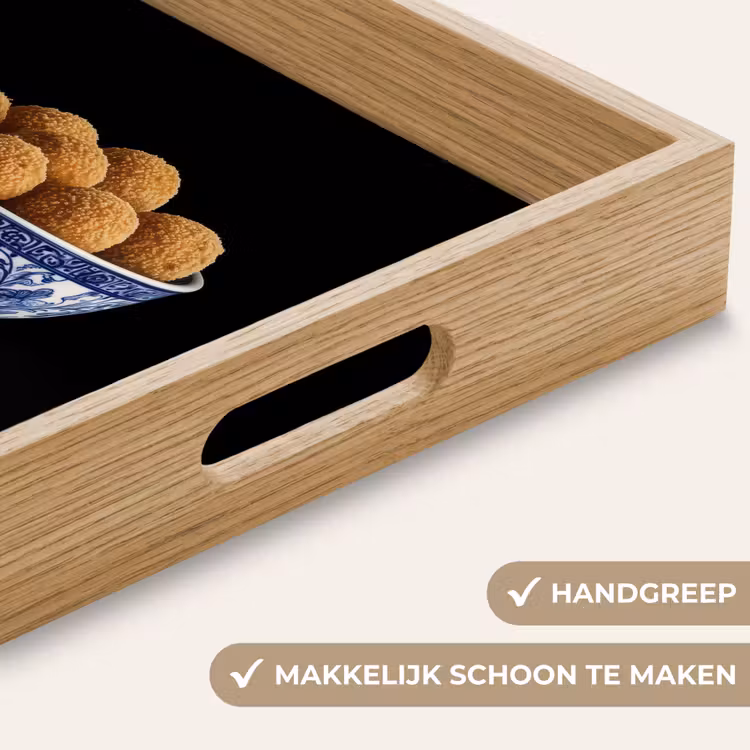 Dienblad - Delfts blauw - Bitterballen - Holland - Schaal — 5