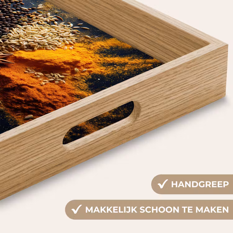 Dienblad - Specerijen - Explosie - Oranje — 5