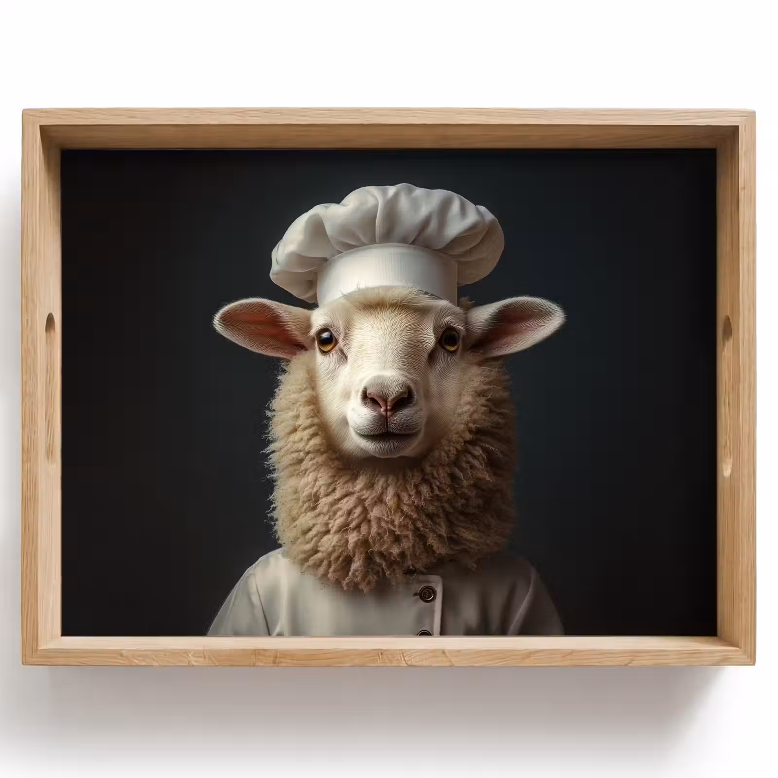 Dienblad - Schaap - Wol - Kok — 1