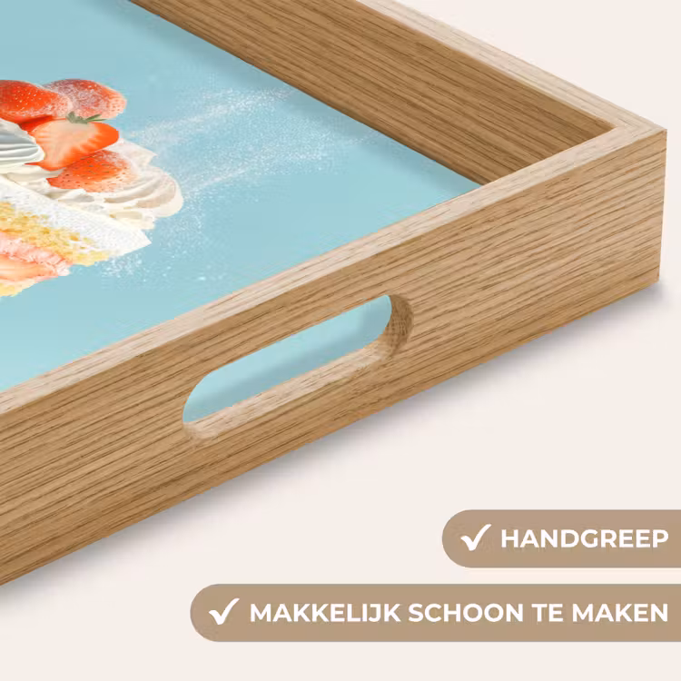 Dienblad - Slagroom - Taart - Blauw - Eten — 5