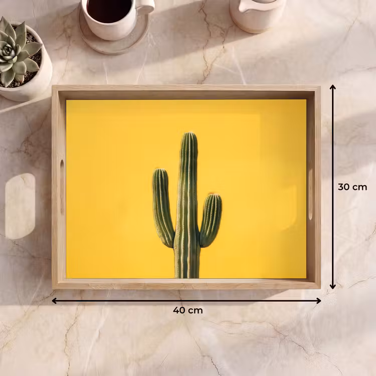 Dienblad - Cactus - Groen - Minimalistisch — 9
