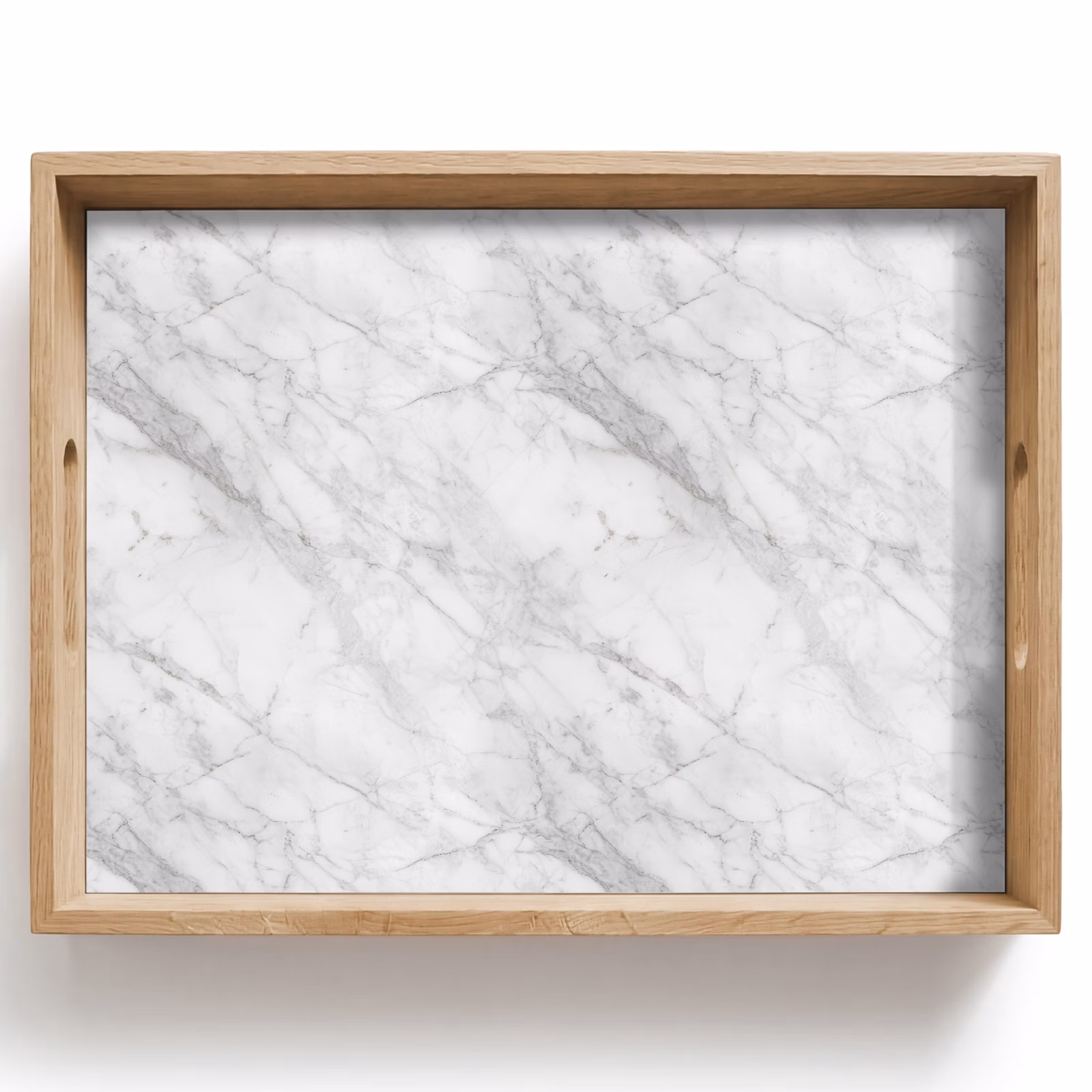 Dienblad - Wit Marmer — 1
