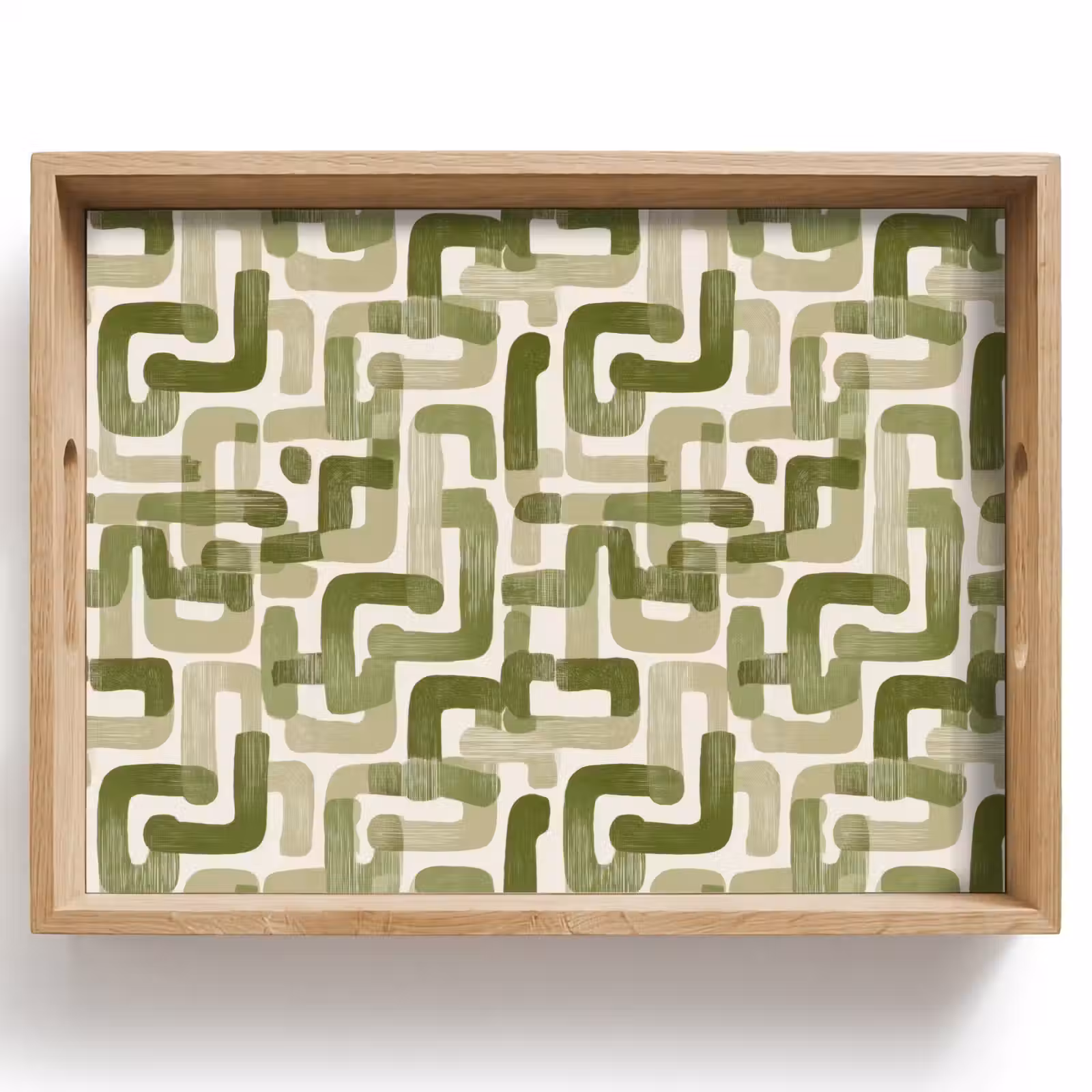 Dienblad - Modern - Grafisch - Groen — 1