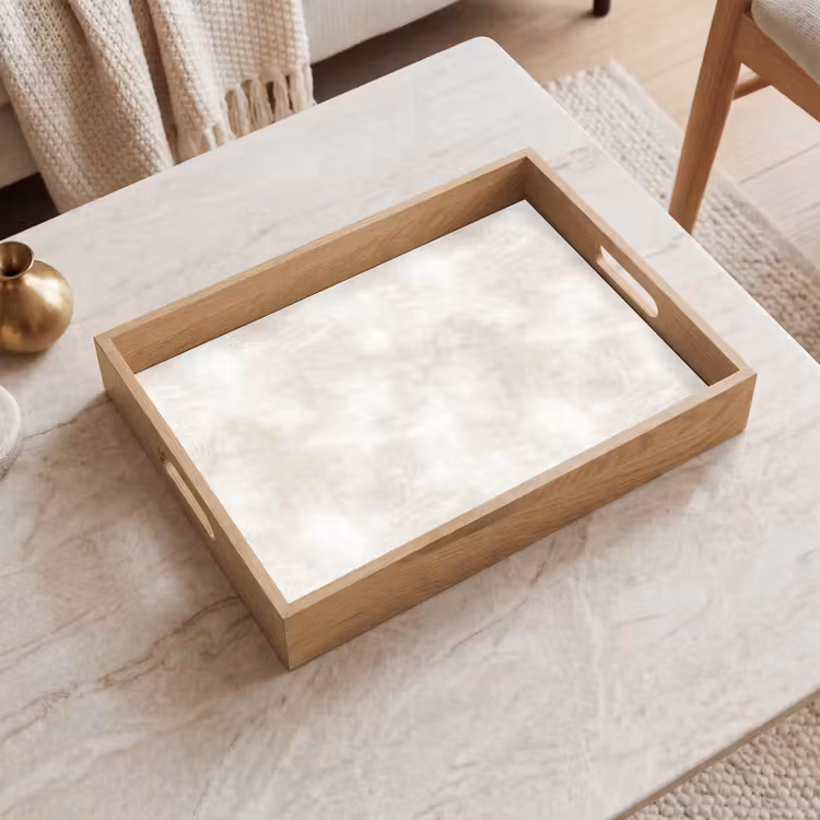 Dienblad - Subtiel - Structuur - Beige — 2