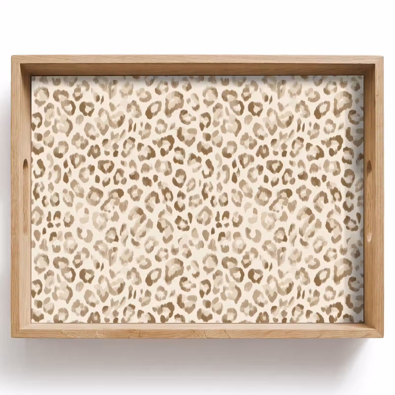 Dienblad - Luipaard - Klassiek - Beige — 1