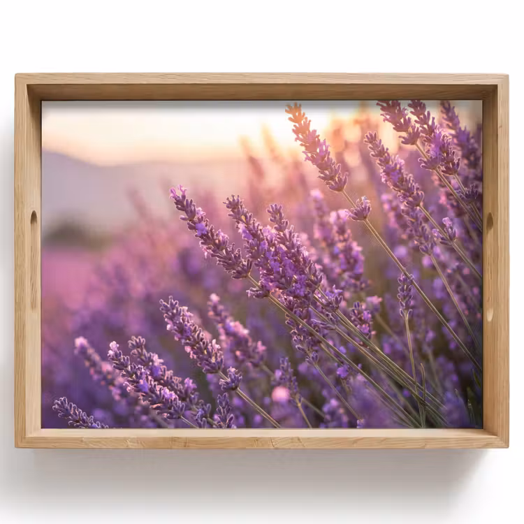 Dienblad - Lavendel - Paars - Zonlicht