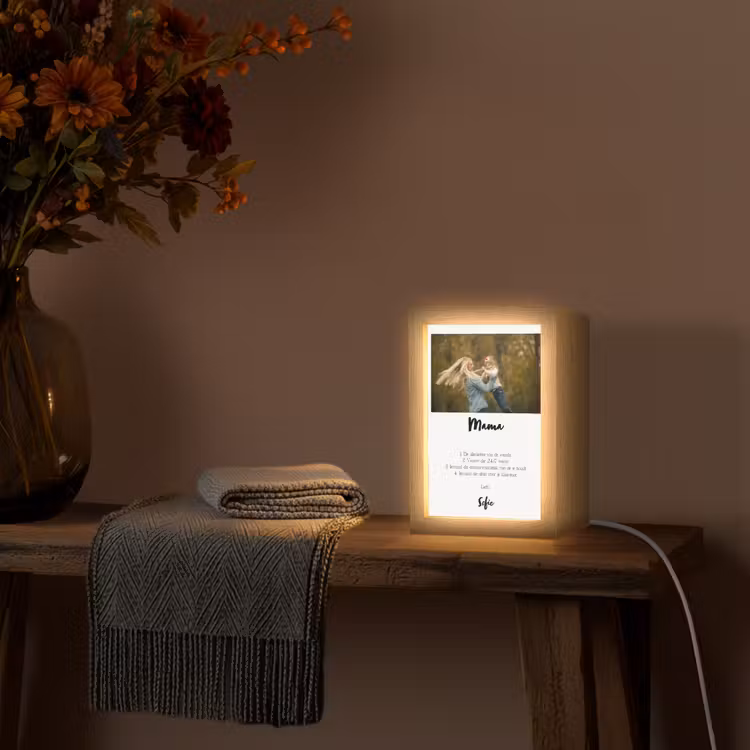 Gepersonaliseerde Lightbox - Betekenis Mama — 3