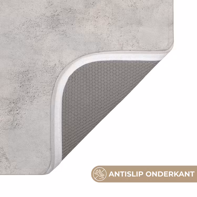 Wc Mat - Grijs - Beton - Industrieel — 3