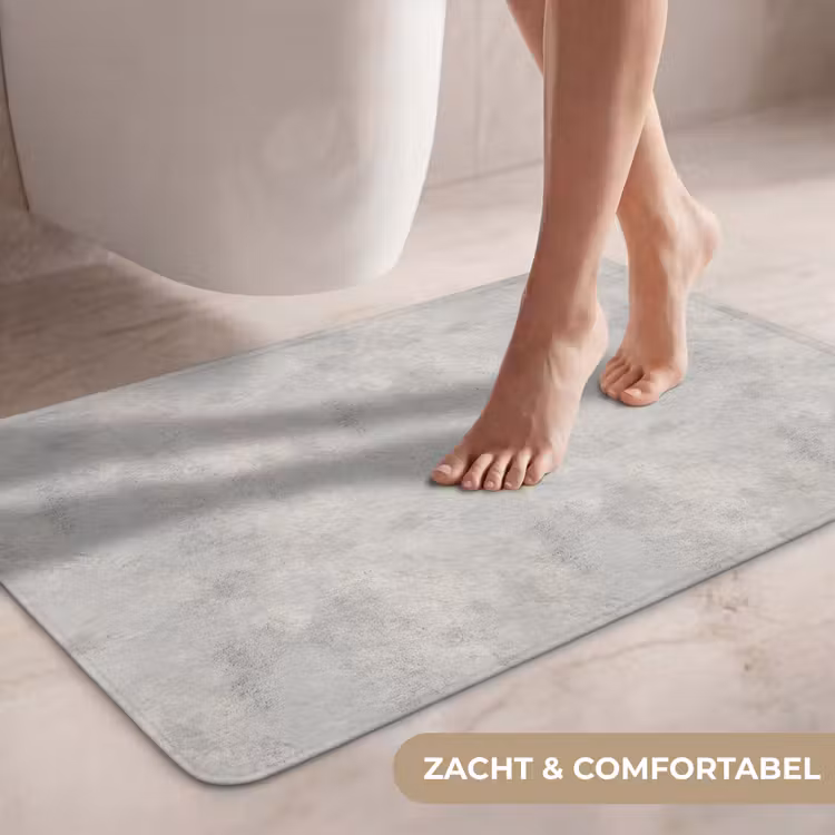 Wc Mat - Grijs - Beton - Industrieel — 7