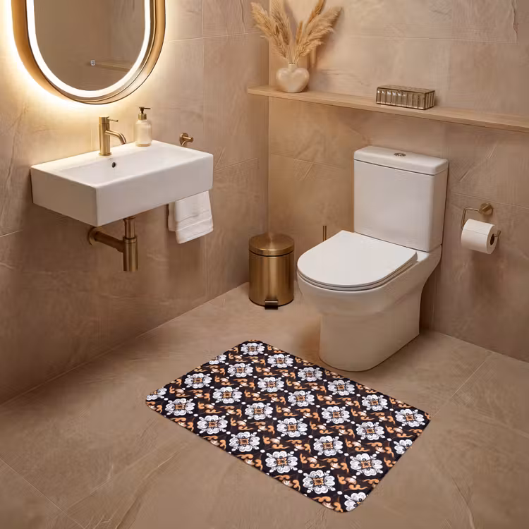Wc Mat - traditioneel - Element - Kleurrijk — 4