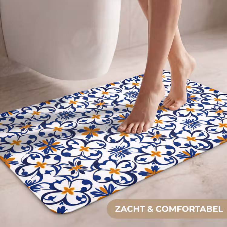 Wc Mat - Patroon - Modern - Kleurrijk — 7