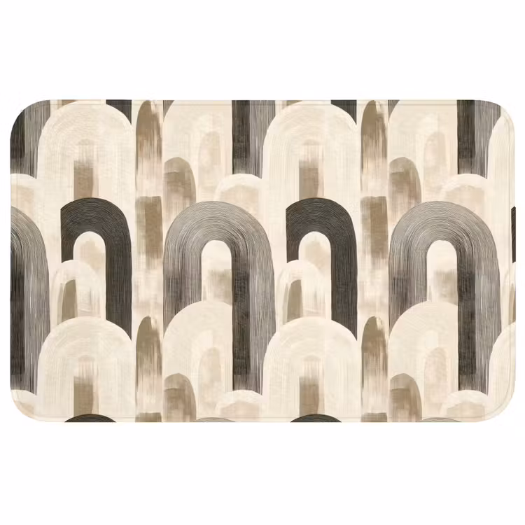 Wc Mat - Abstract - Patroon - Bogen — 1