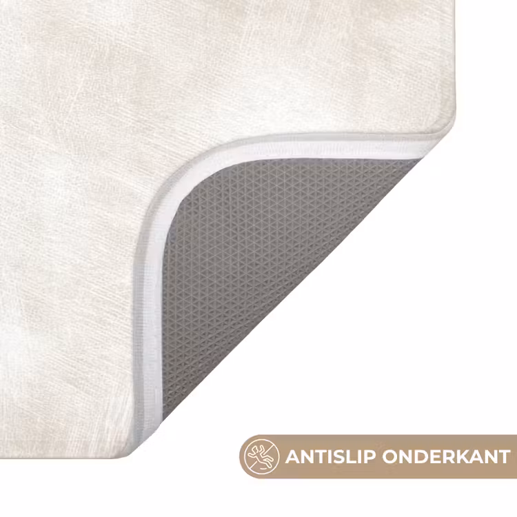 Wc Mat - Subtiel - Structuur - Beige — 3