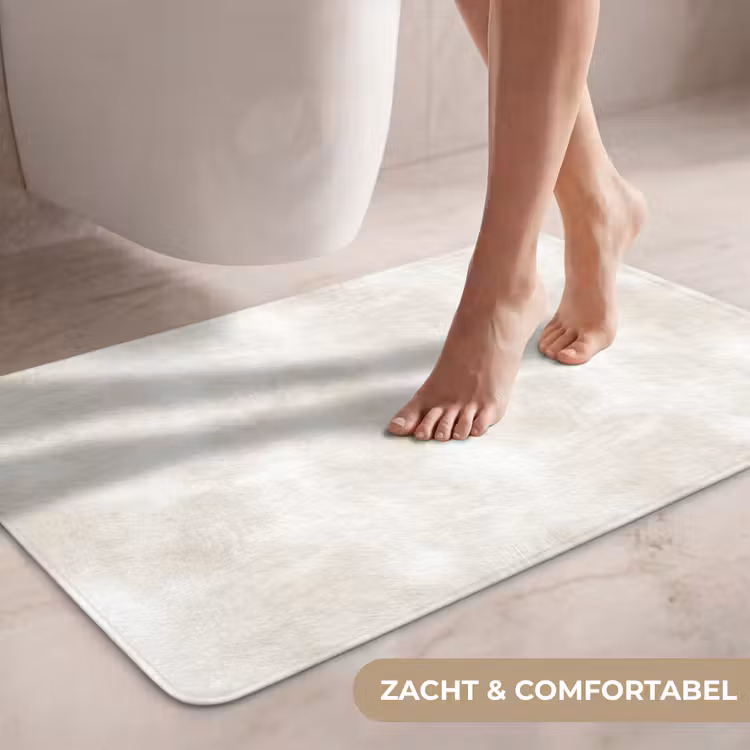 Wc Mat - Subtiel - Structuur - Beige — 7