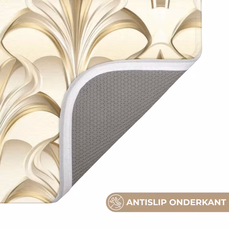 Wc Mat - Ornament - Barok - Goud — 3