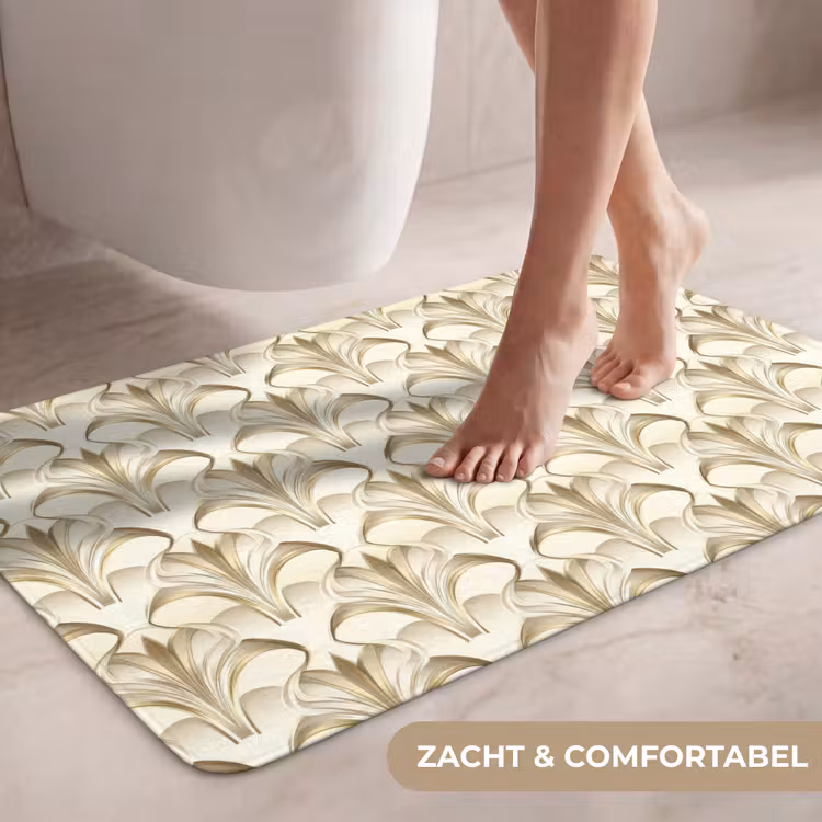 Wc Mat - Ornament - Barok - Goud — 7