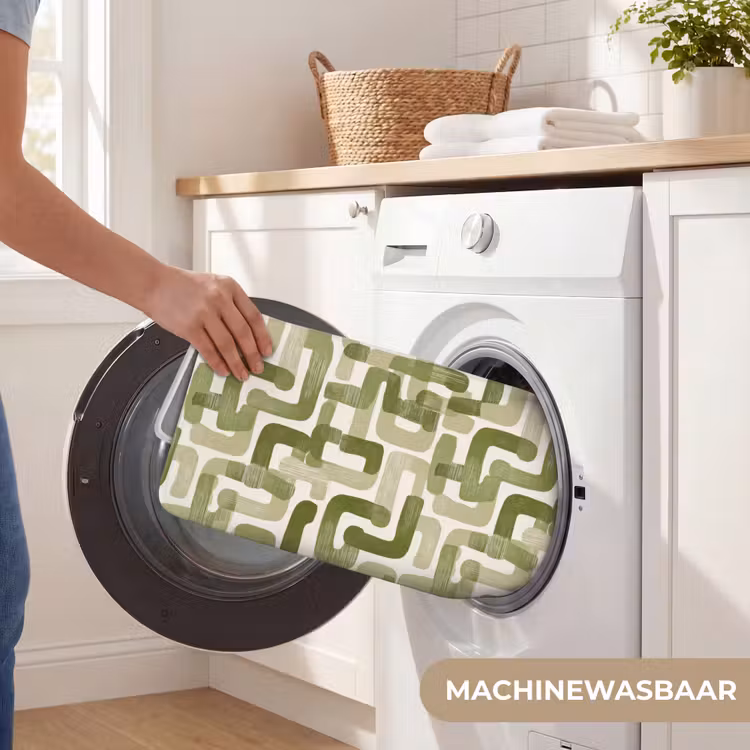 Wc Mat - Modern - Grafisch - Groen — 5