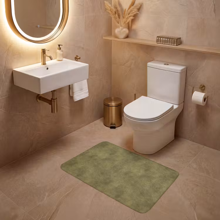 Wc Mat - Textuur - Abstract - Groen — 4
