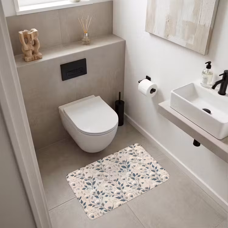 Wc Mat - Klassiek - Botanisch - Kleurrijk — 6