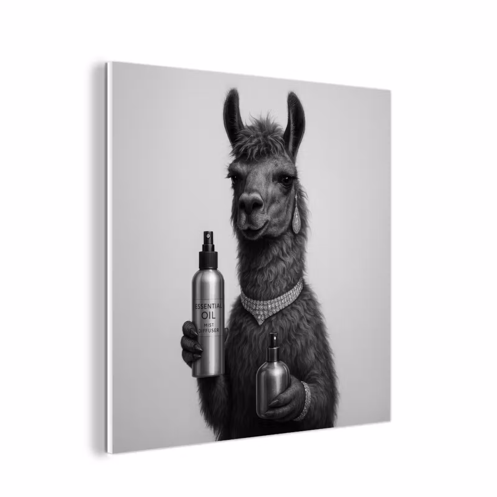 Forex - Lama - Flessen - Zwart - Wit — 1
