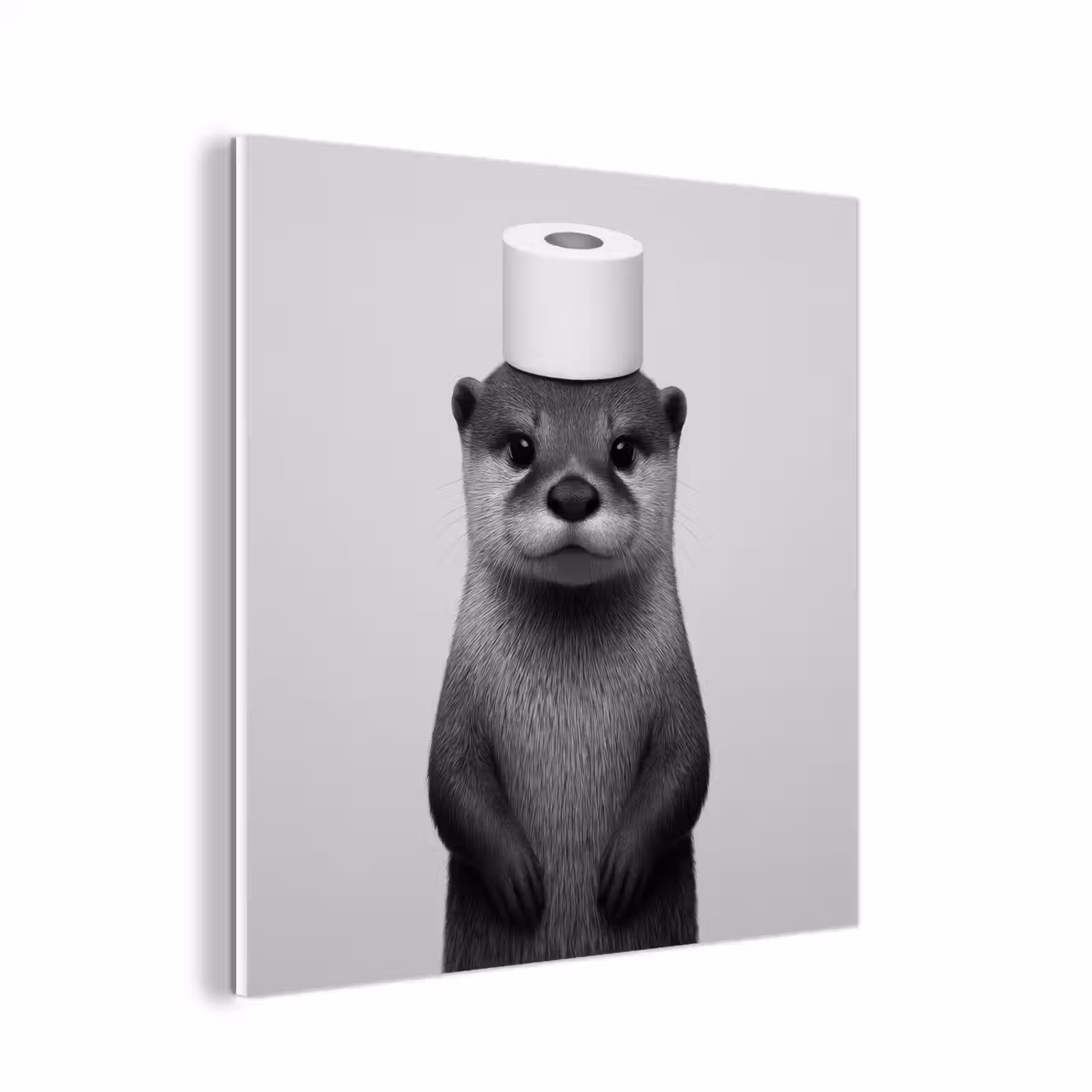 Forex - Otter - WC rol - Zwart - Wit — 1